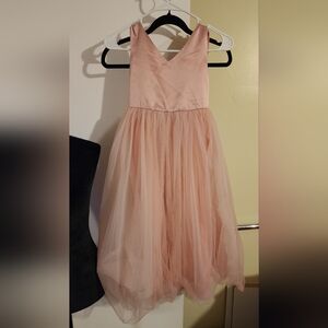 Girls Blush formal dress